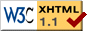 platn� XHTML 1.1